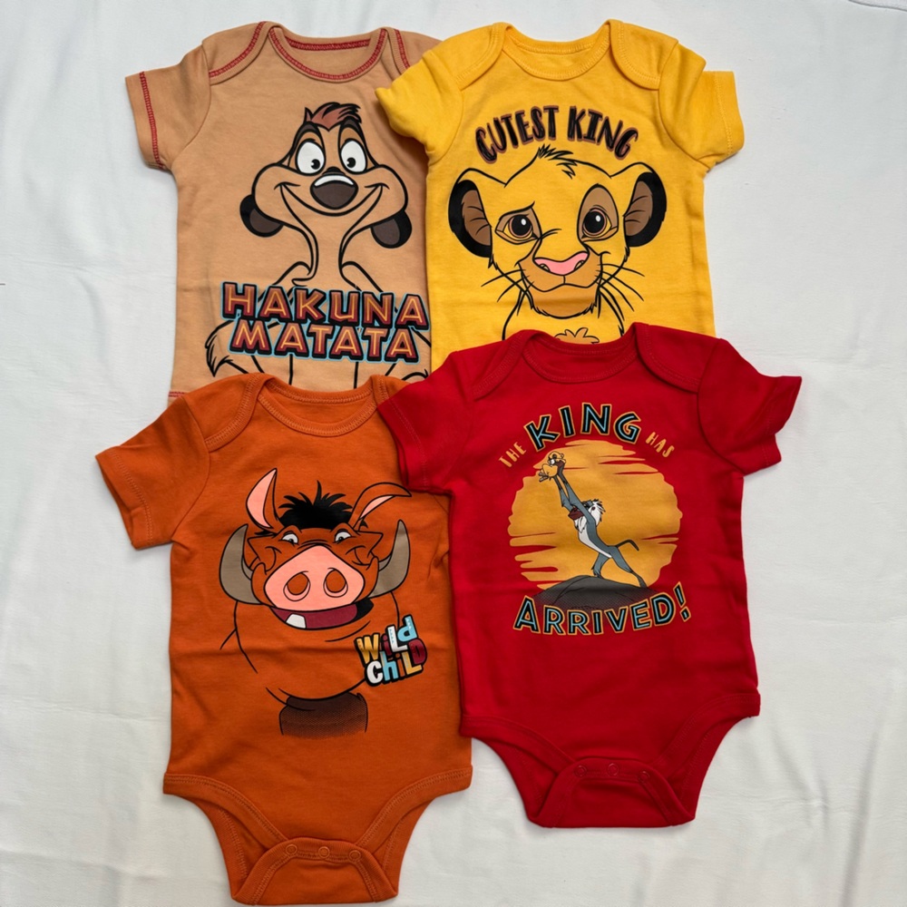 Disney Lion King Onesie Set 3-6 months